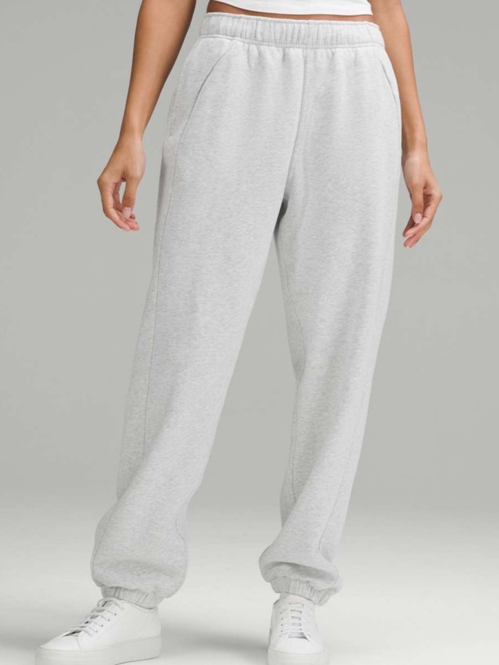 Lululemon Scuba Mid-Rise Oversized Jogger *Regular Size Small W5GI9S Grey
